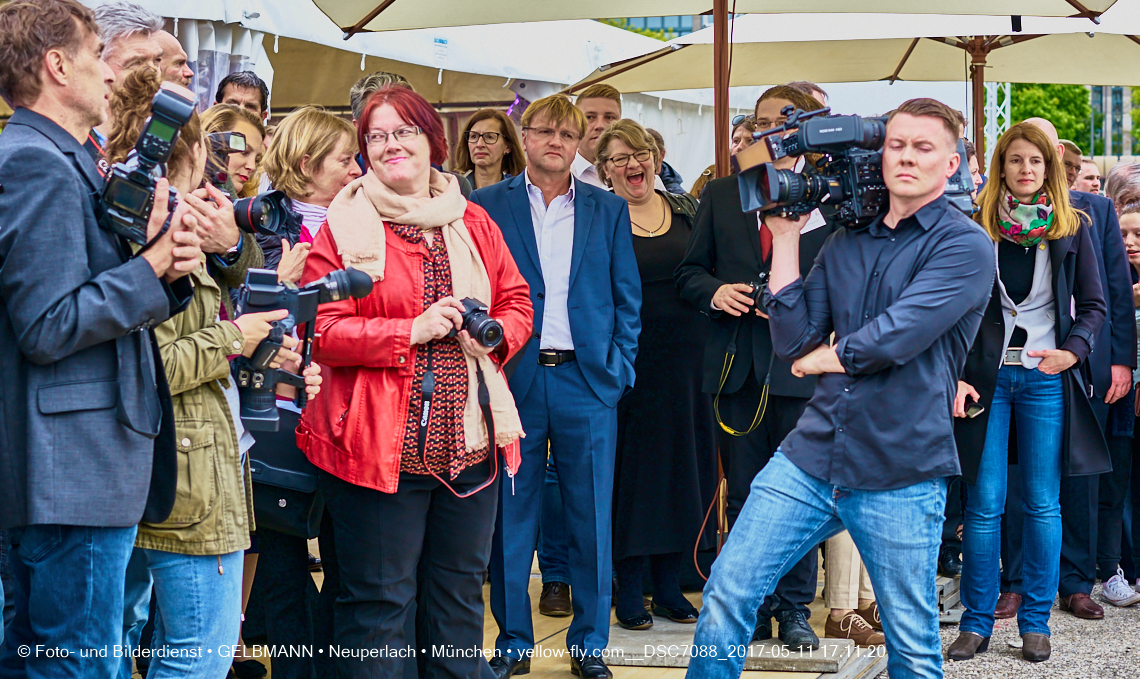 11. Mai 2017 - Grundsteinlegung für die LOGE und dem Kulturquadrat in Neuperlach